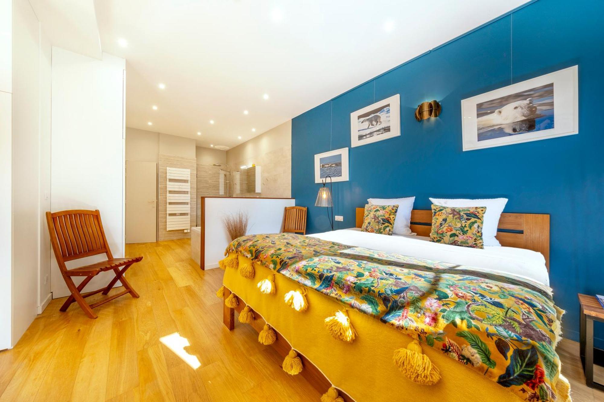 לה רושל Escale Rochelaise, Gite Urbain Avec Spa Bain Nordique Et Sauna Tonneau מראה חיצוני תמונה